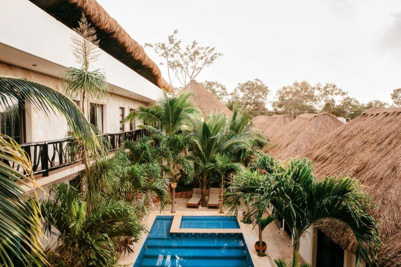 Hotel Lechuga De Mar Tulum With Pool And Beach Club Access ภายนอก รูปภาพ